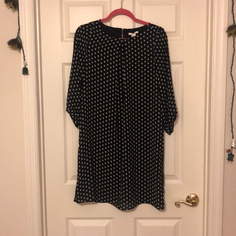 Simple H&M black/white dress